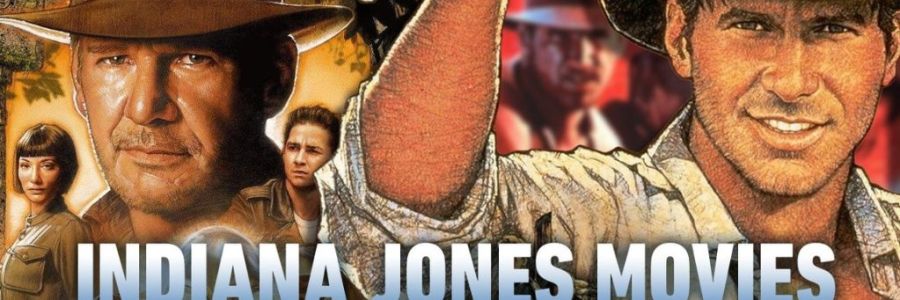 Adventurer Indiana Jones examining a golden idol on a pedestal